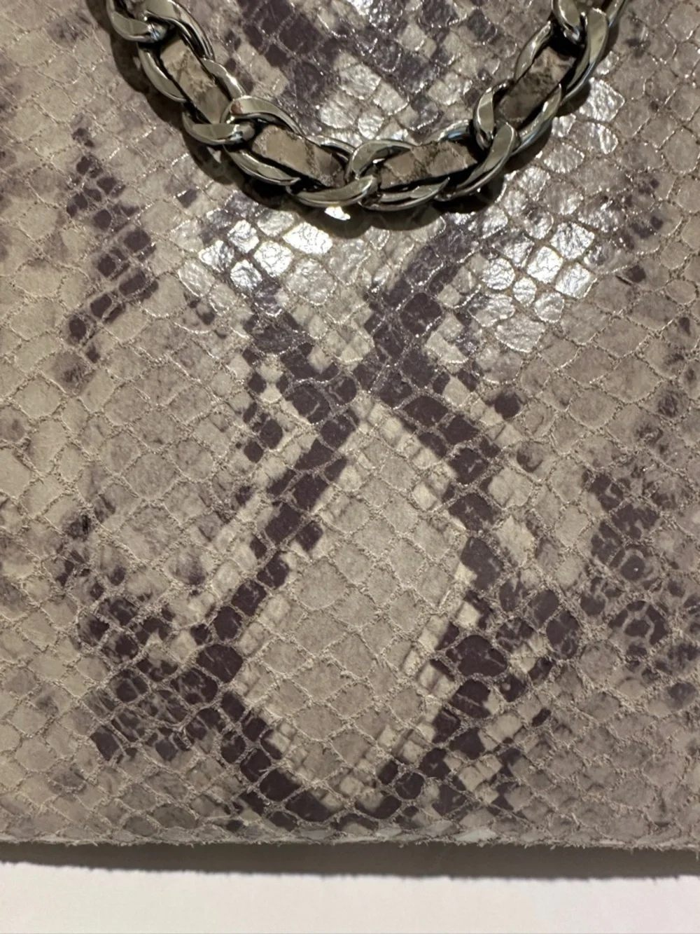 Michael Kors Snake-Print Tote - Picture 3 of 14